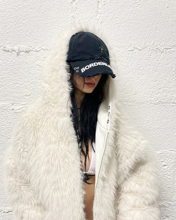 CozyRevo Zip Fur Hoodie