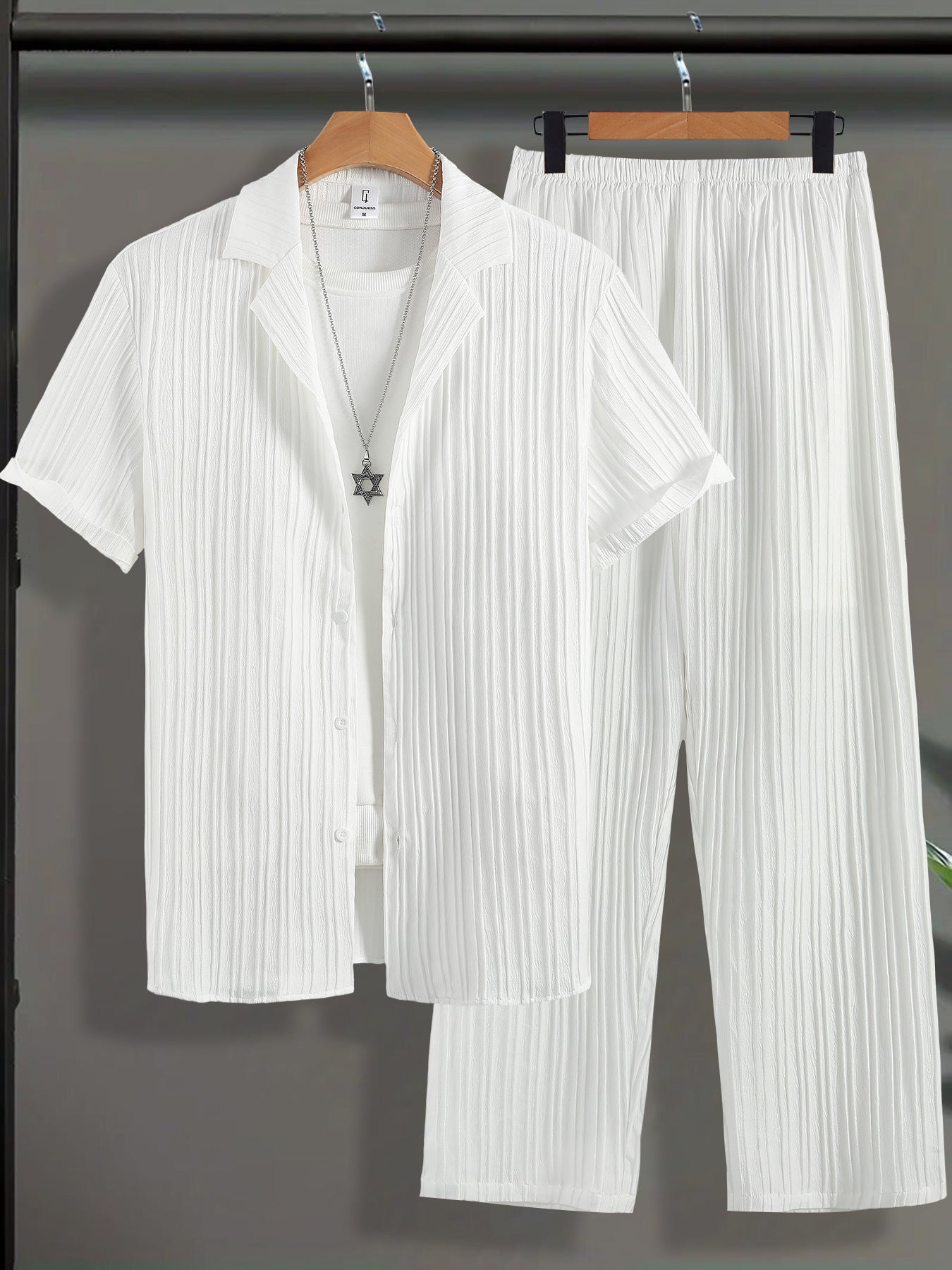 Summer Shirt and Trouser Set