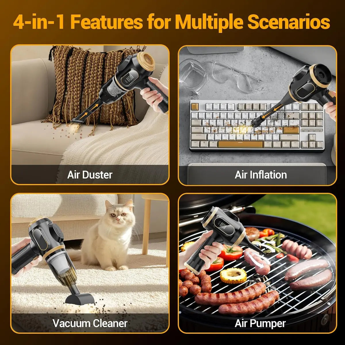 SwiftClean Handheld Vacuum