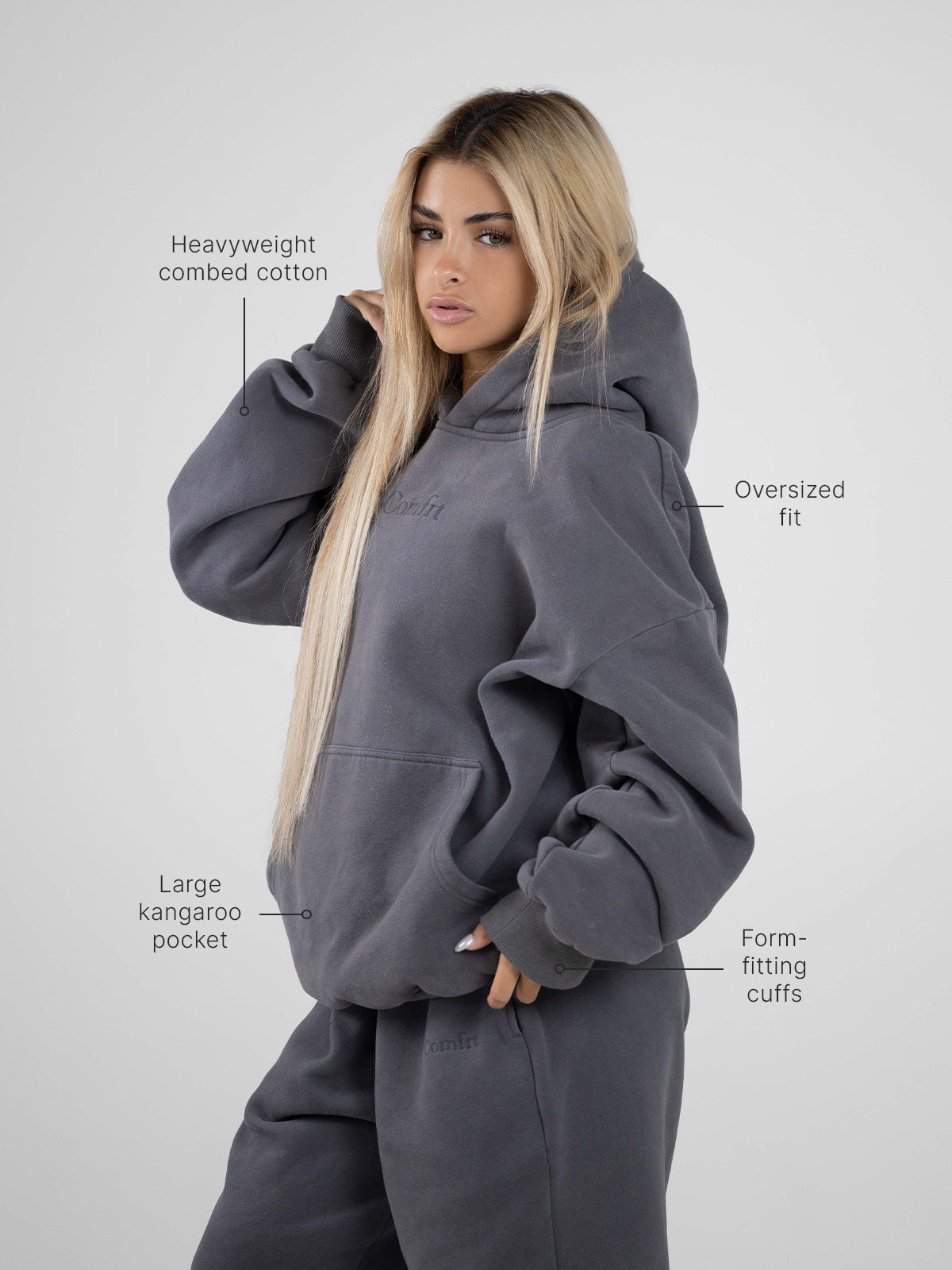 Fleece Thickened   Couple Hoodies