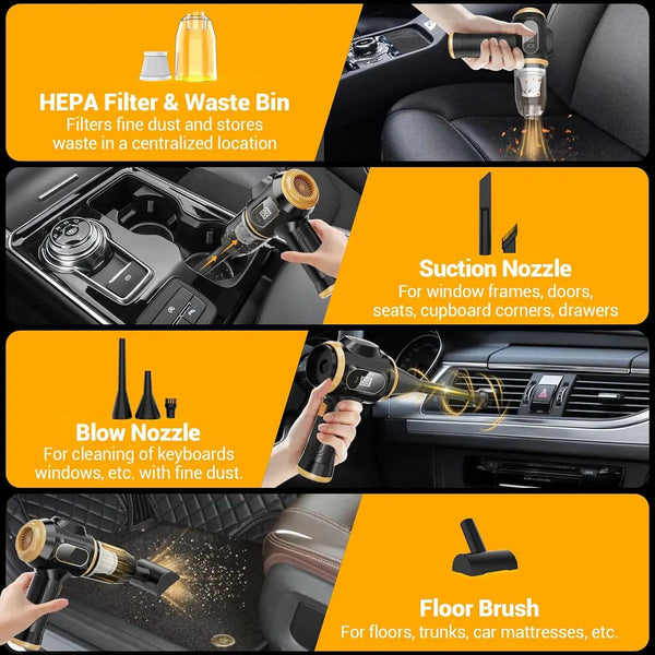 SwiftClean Handheld Vacuum