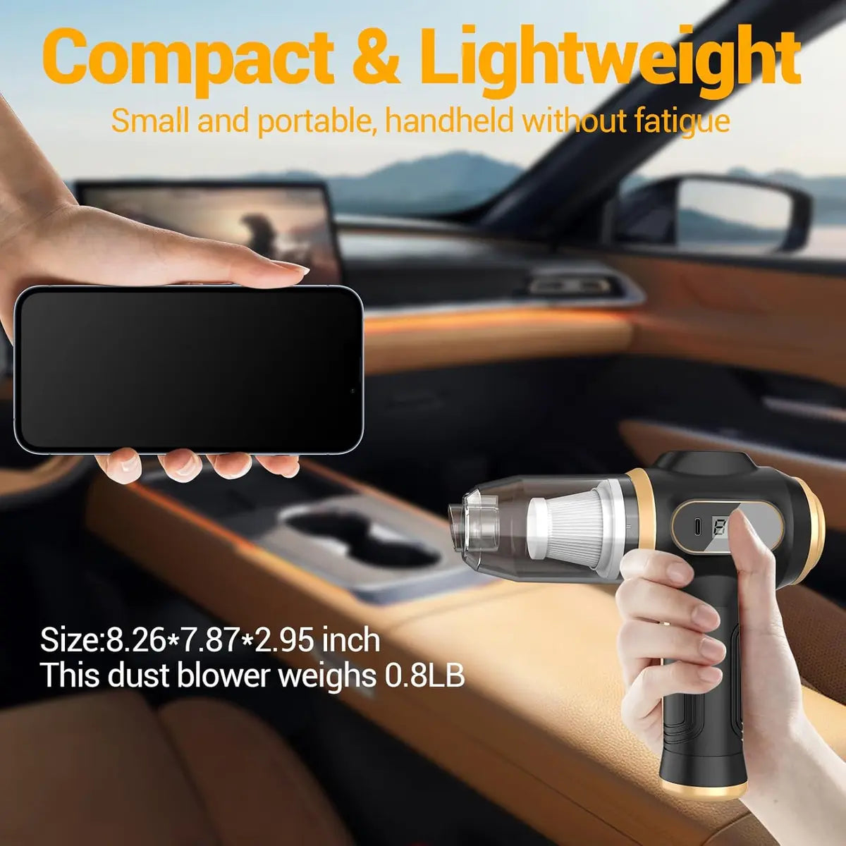 SwiftClean Handheld Vacuum