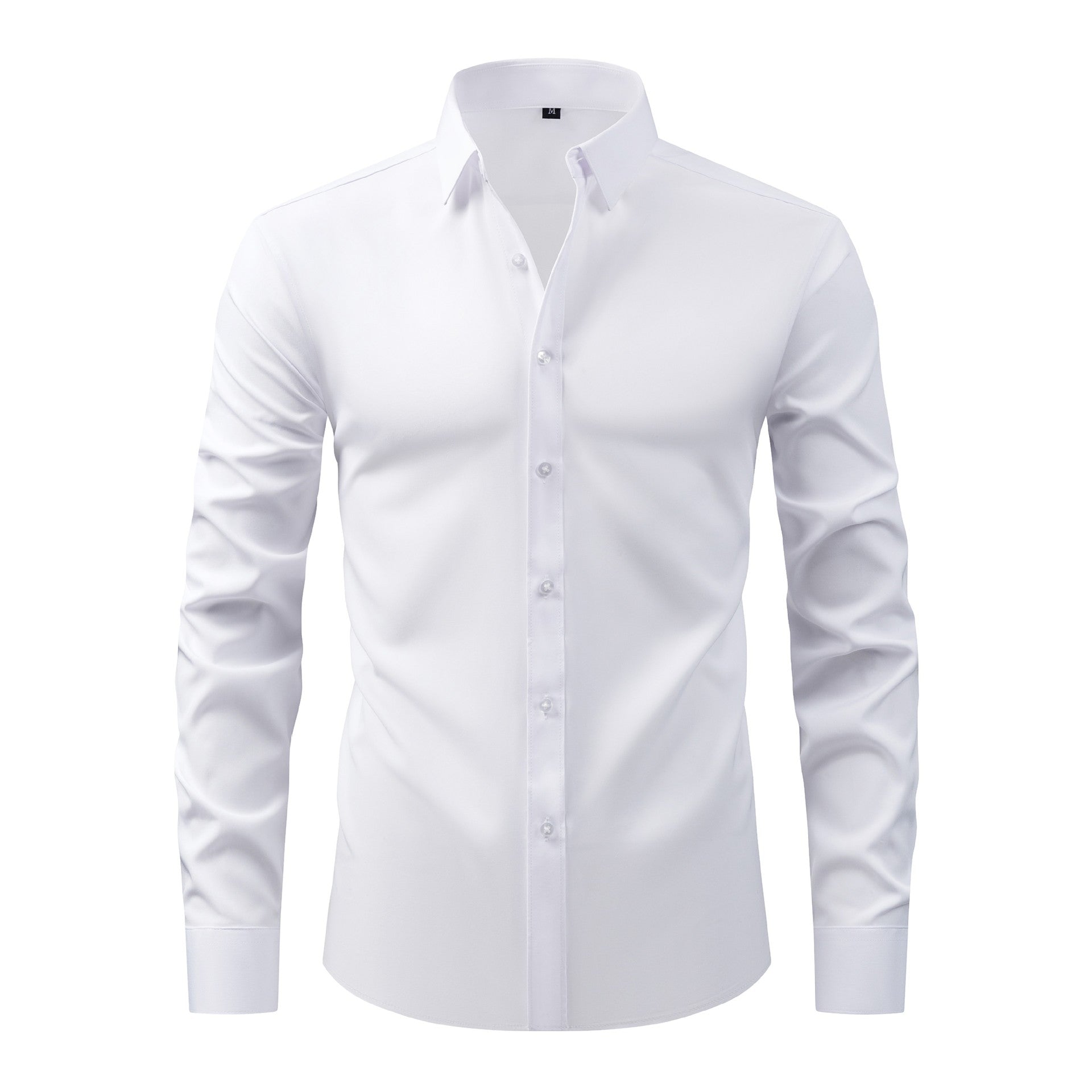 Men’s 16-Way Stretch Slim Fit Dress Shirt, Wrinkle-Free