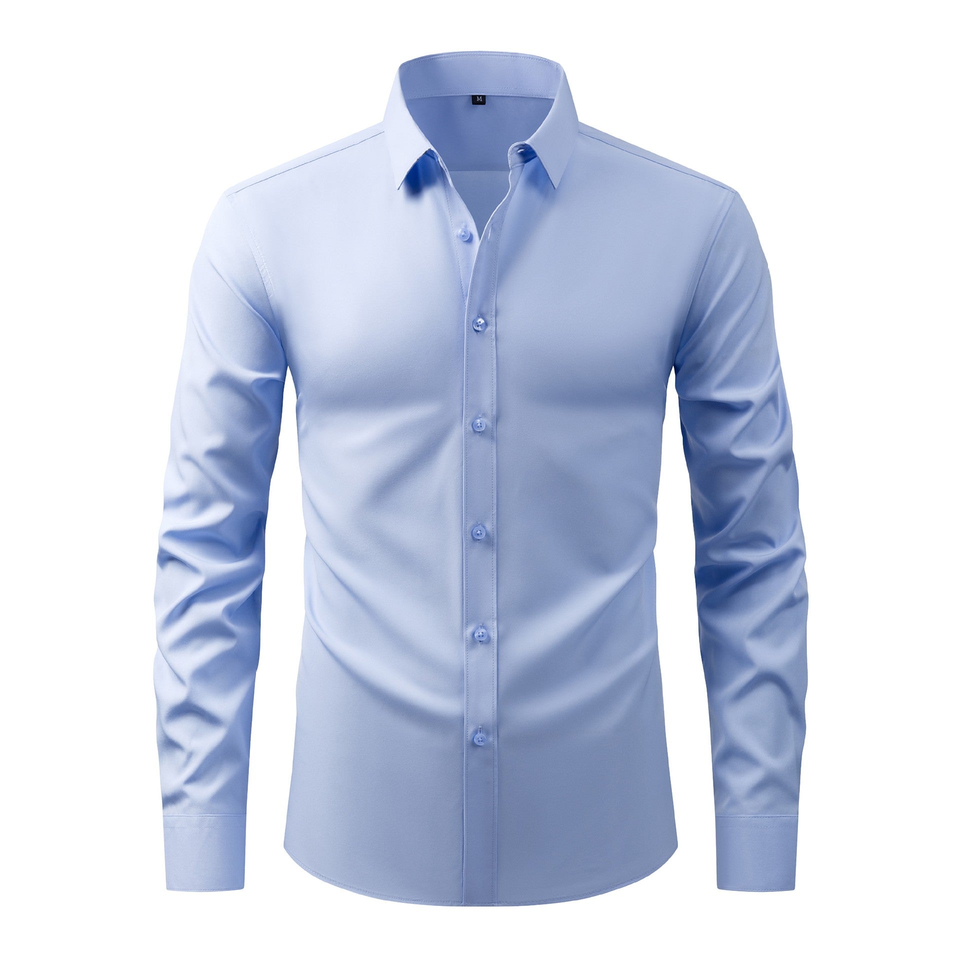 Men’s 16-Way Stretch Slim Fit Dress Shirt, Wrinkle-Free